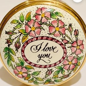 Halcyon Days Box… I Love you… Retired… Mint